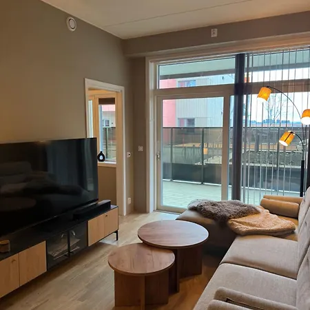 Modern And Scandinavian Style With Parking Daire Trondheim