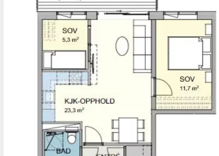Daire Modern And Scandinavian Style With Parking Trondheim